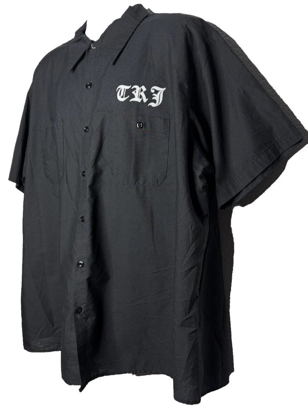 Rock Junction Bar Black Work Shirt Size 3XL Greenwich Rhode Island Music Club - Picture 7 of 8
